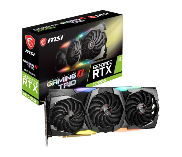 MSI Geforce RTX 2070 SUPER GAMING X TRIO 8GB GDDR6 - 504415 - zdjęcie